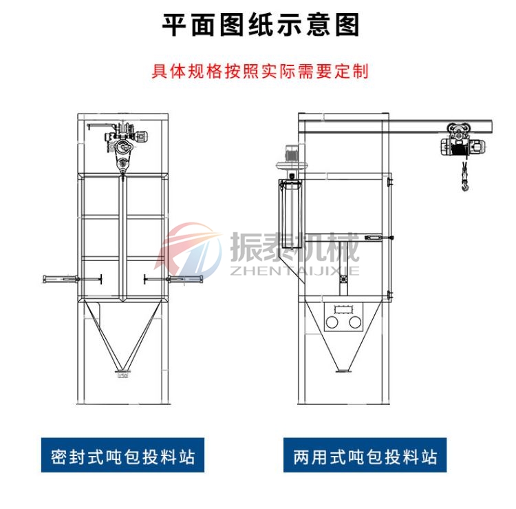 瀝青粉噸袋拆包機(jī)種類(lèi)